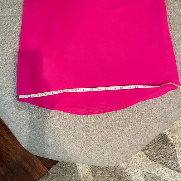 Naked Zebra boutique hot pink scalloped tank - Picture 11 of 12